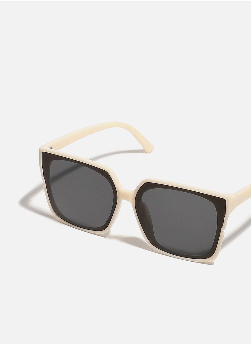 Haute Sauce - Black Lens Oversized Sunglass - Image 1