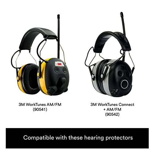 3M WorkTunes Hearing Protector Replacement Ear Cushion Hygiene Kit, 1 pair, works with WorkTunes AM/FM (90541) and WorkTunes Connect + AM/FM (90542) - Image 5