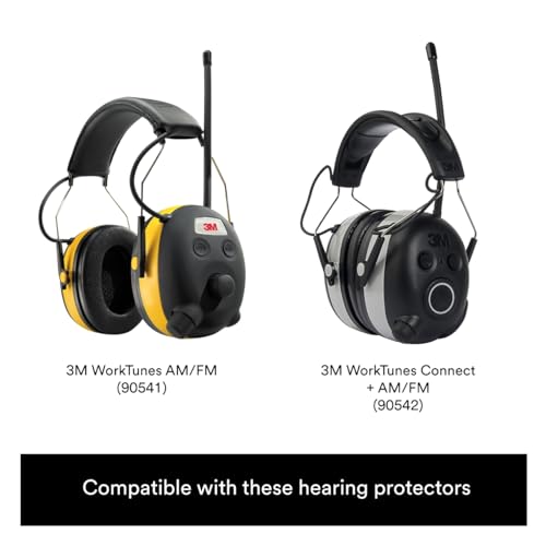 3M WorkTunes Hearing Protector Replacement Ear Cushion Hygiene Kit, 1 pair, works with WorkTunes AM/FM (90541) and WorkTunes Connect + AM/FM (90542) - Image 4