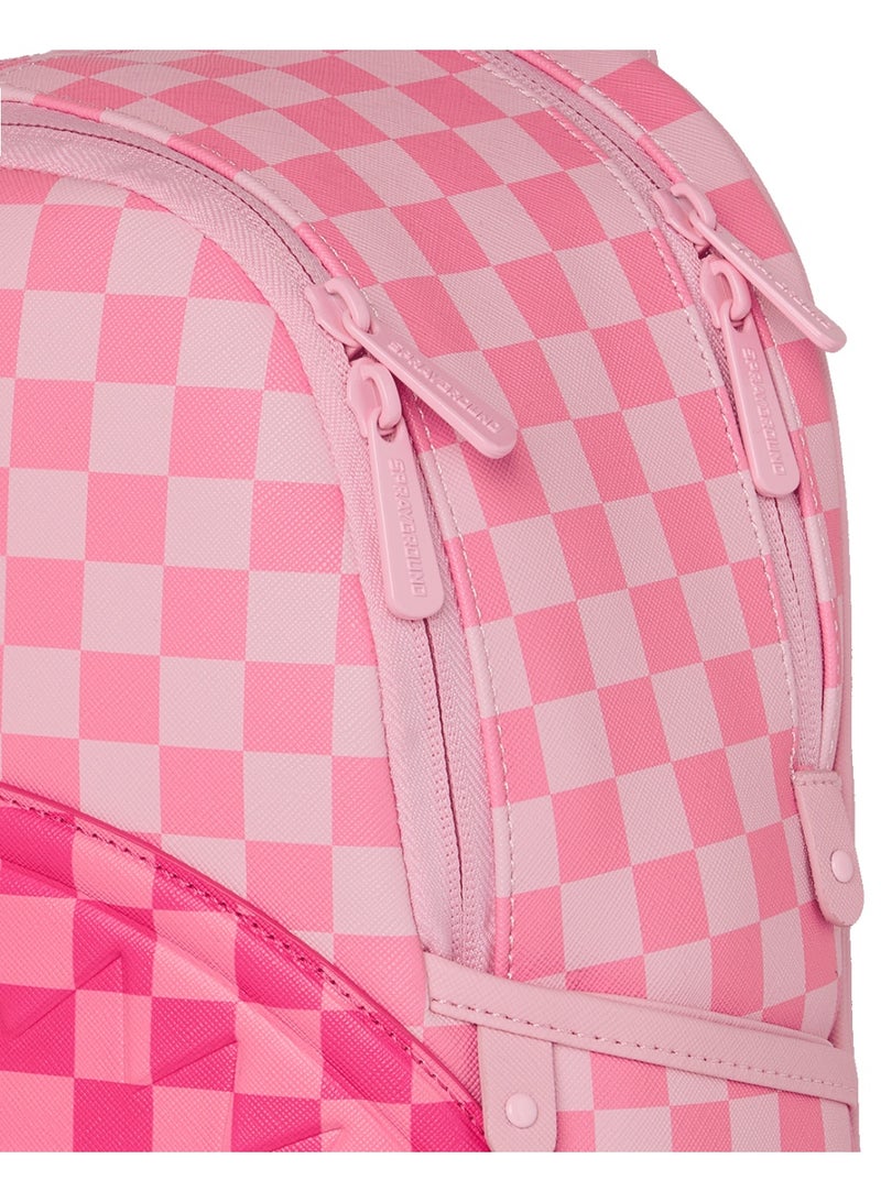 SPRAYGROUND PINK SHARKS IN PARIS PATCH SAVAGE BACKPACK - Image 4