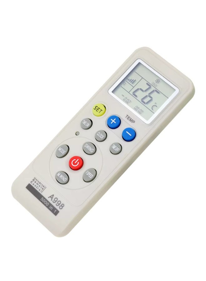 A998Universal AC Remote Control - Works with All Brands (Multi-Compatible)  - Image 1
