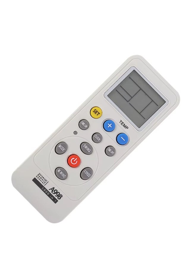 A998Universal AC Remote Control - Works with All Brands (Multi-Compatible)  - Image 3