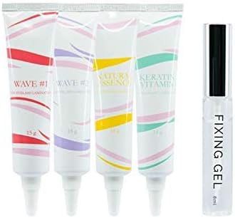 Northern Crown Cosmetics Beauty Wave Eyelash Lamination Keratin Vitamin Lash Lift Perming Kit with Amino Acids - Image 2