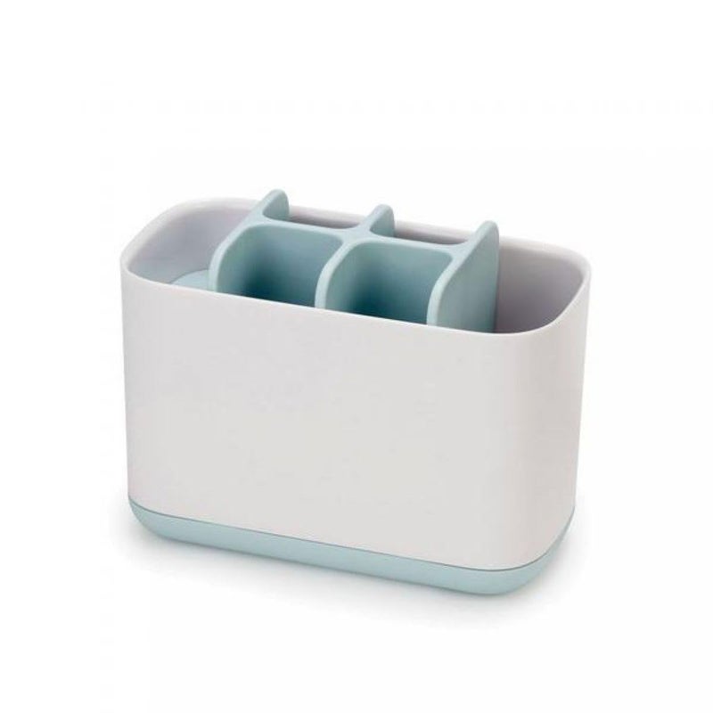 JALCON Bathroom Toothbrush and Toothpaste Organizer, Blue - Image 4