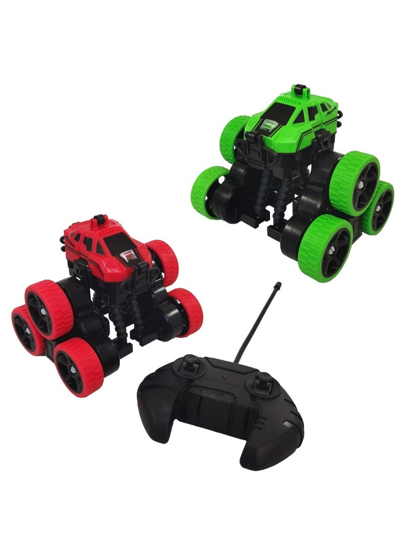 Toy Box - Remote Control Off Road Tumbling Stunt Car Climbing Telescopic Deformation Toy RC Car For Kids - Image 1