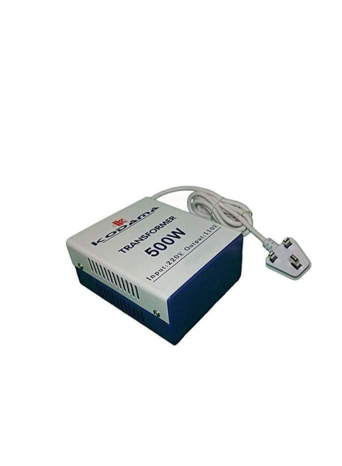 Kodama Transformer 500 Watt Universal 3 Pin UK Plug Power Cord With Safety Fuse Included Plug Transformer 220V To 110V Step Down Power Multi Color - Image 3
