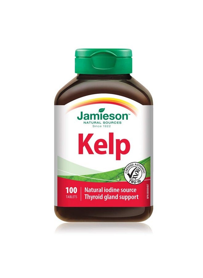 Jamieson Jamieson Kelp 650mg, 100 Tablets  - Image 1