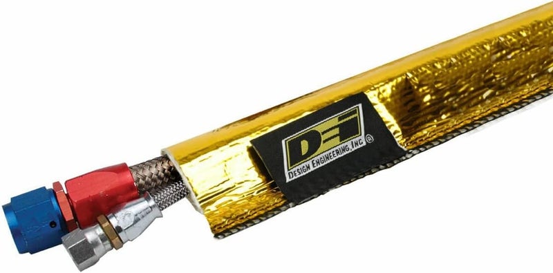10914 Heat Sheath GOLD 3/4" I.D. x 36" Line Sleeving Heat Protection up to 800°F