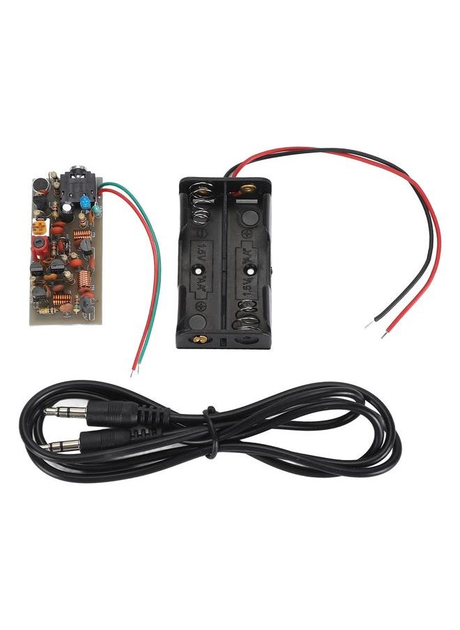 Thoraya FM Transmitter Board Kit Adjustable Volume Wireless Microphone Transmitter Module Kit for DIY Campus Broadcast  - Image 1