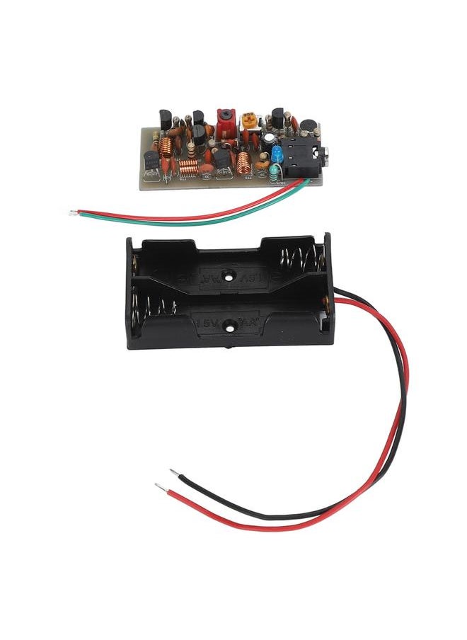 Thoraya - FM Transmitter Board Kit Adjustable Volume Wireless Microphone Transmitter Module Kit for DIY Campus Broadcast - Image 1