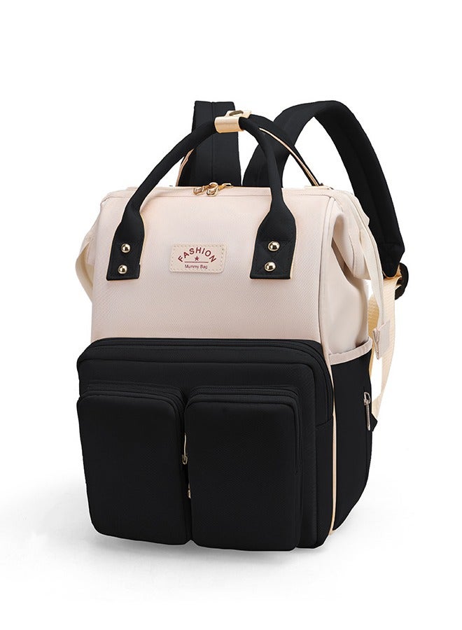 حقيبة ظهر لحمل الحفاضات متعددة الوظائف سعة كبيرة للسفر
