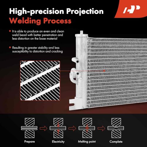 A-Premium Transmission Oil Cooler Compatible with Ford Explorer 2002-2005 & Mercury Mountaineer 2002-2005, 4.0L 4.6L, Automatic Transmission - Image 4