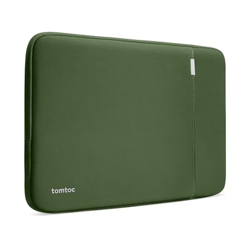 tomtoc 360 Protective Laptop Sleeve for 14-inch MacBook Pro M5/M4/M3/M2/M1 Pro/Max A3434 A3112 A3401 A3185 A2992 A2918 2025-2021, Water-Resistant Case Bag with Accessory Pocket for 13.8 Surface Laptop - Image 1