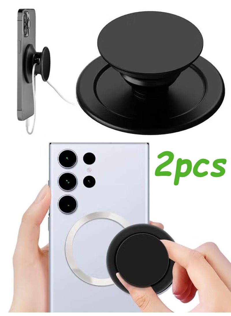 Compatible with MagSafe Phone Grip 3800G Strong Magnetic Force for Phone 16/15/14/13/12 Series (Black) - Image 1