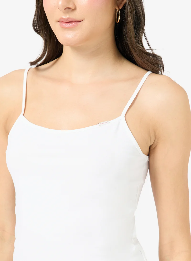 Calvin Klein Jeans  Casual Cotton Stretch Strap Cami Top for Women | Best Price UAE