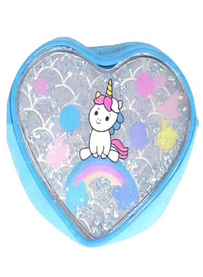 JAGMAG® Unicorn Heart Sling Bags for Girls Classic Sling Bags | Holographic Purses and Flash Reflective Shoulder Bag for Girl's and Women 1 Pc Random Color - Image 2