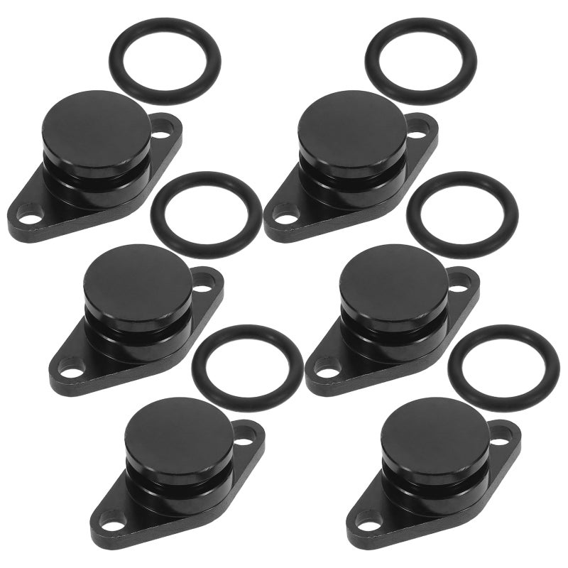 6 Sets Engine Swirl Flap Sleeve 22mm - Car Intake Plate Repair Kit With Gaskets - Engine Upgrade Tool For Auto Swirl Flap Replacement Compatible For BMW - Image 1