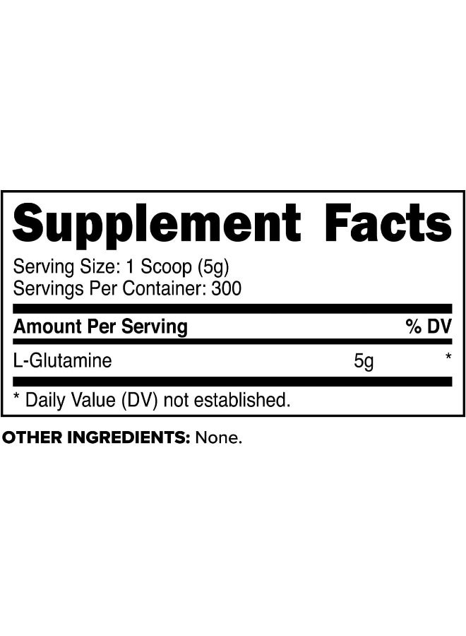Primaforce L-Glutamine Powder 1500 Gram (1.5 Kg) Dietary Supplement - Image 2