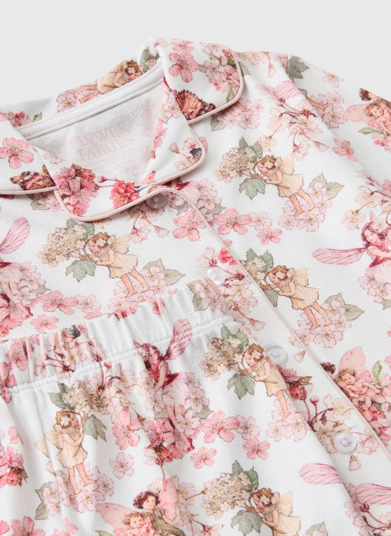 ماتلان Baby Pink Flower Fairies Pyjamas
