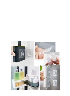 Spaceshoop Double-Sided Adhesive Wall Hooks - Wall-Sticking Hooks Without Punching 2pcs  - Image 3