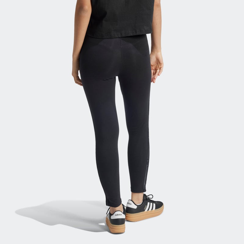 Adidas Essentials 3-Stripes Camo Print 7/8 Length Leggings - Image 3