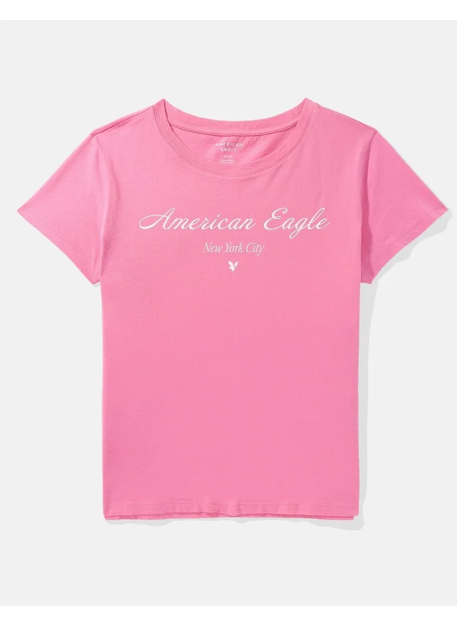 American Eagle Graphic Crew Neck T-Shirt