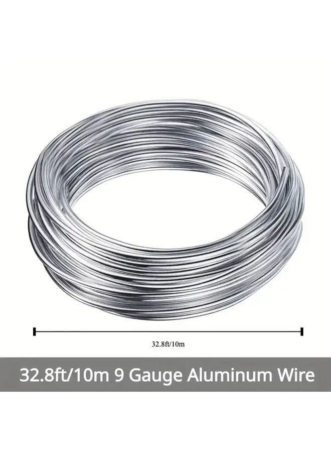 1 Roll Polished Aluminum Craft Wire Flexible 3mm Thick Metal Armature For DIY - Image 3