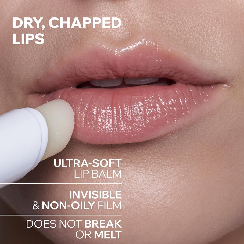 Eau Thermale Lip Balm with Hyluronic Acid, Shea Butter & Vitamin C - Ultra-Soft Moisturizing Lip Balm for Dry, Chapped Lips - Intense Hydration - Unisex 4GM - Image 2