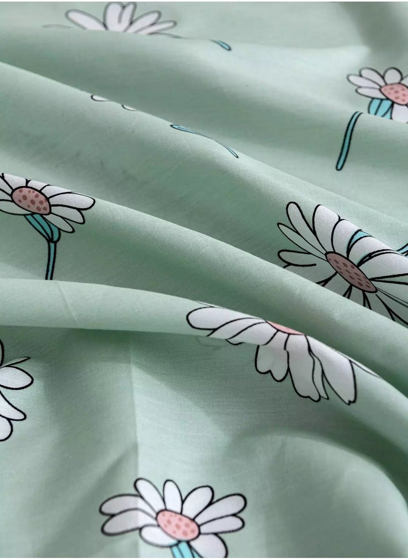 Generic Daisy Print Fitted Sheet  - Image 2