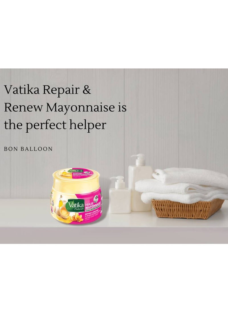 VATIKA - Vatika Naturals Hair Mayonnaise With Honey Castor + Marrow 500 ML - Image 1