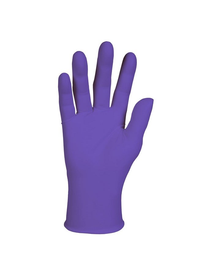 Kimberly-Clark - Kimberly-Clark Kimtech KC 500 Nitrile Exam Gloves (5.9 Mil, Ambidextrous, 9.5", Purple) -Pack of 100 Gloves Pack - Image 1