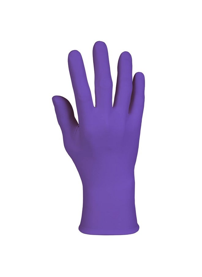 Kimberly-Clark - Kimberly-Clark Kimtech KC 500 Nitrile Exam Gloves (5.9 Mil, Ambidextrous, 9.5", Purple) -Pack of 100 Gloves Pack - Image 1