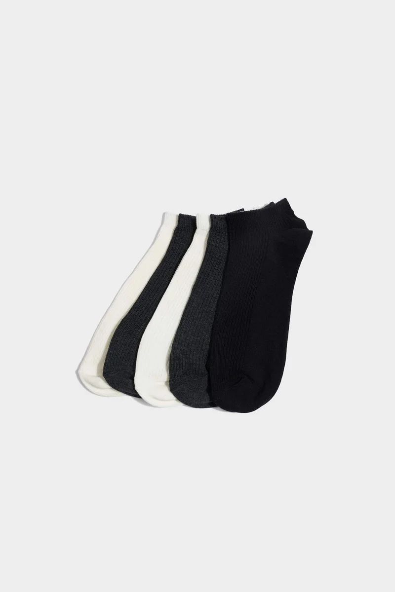 ديفاكتو Man 5 Piece Cotton Step Socks