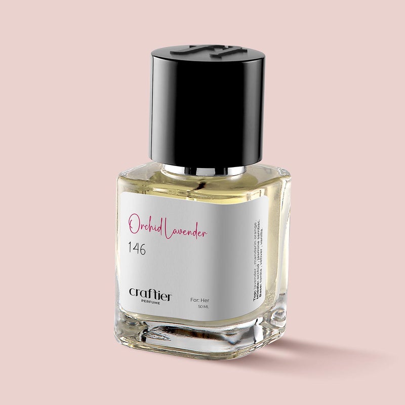 Craftier Perfume ORCHID LAVENDER - Inspired of-LIBRE INTENSE, Eau De Parfum for Women - 50ml, Long Lasting Floral Fragrance Upto 48 Hrs, Travel Size Women's Perfume - Image 1