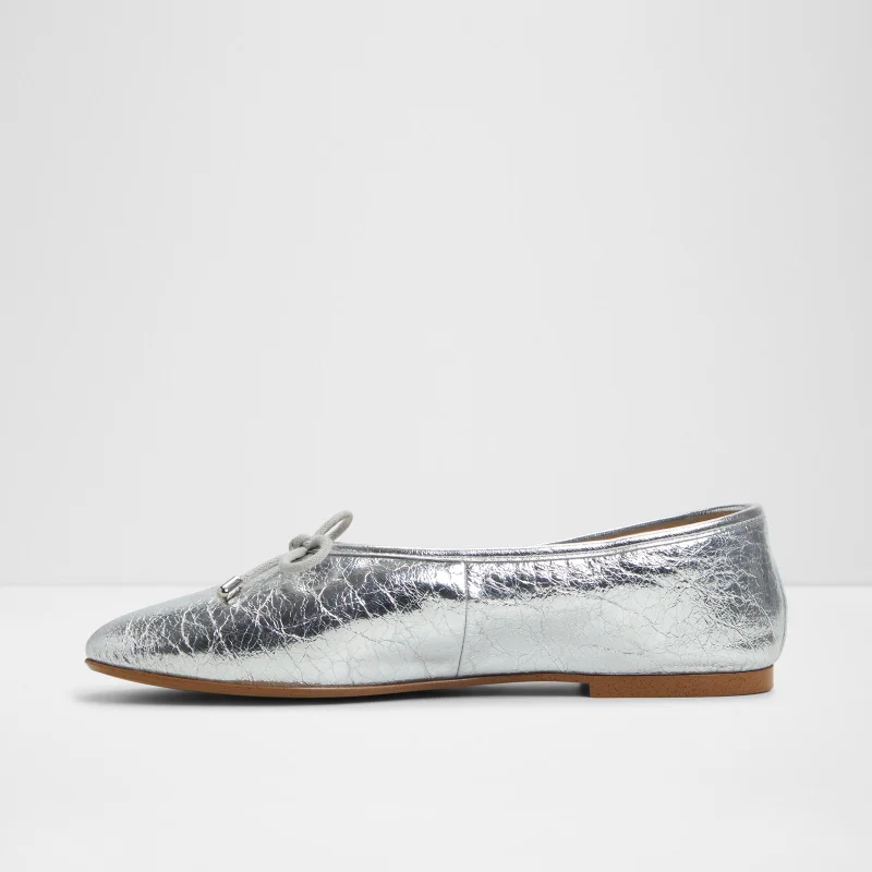 ALDO  JOSELIE Textured Bow Detail Ballerinas for Women | Best Price UAE
