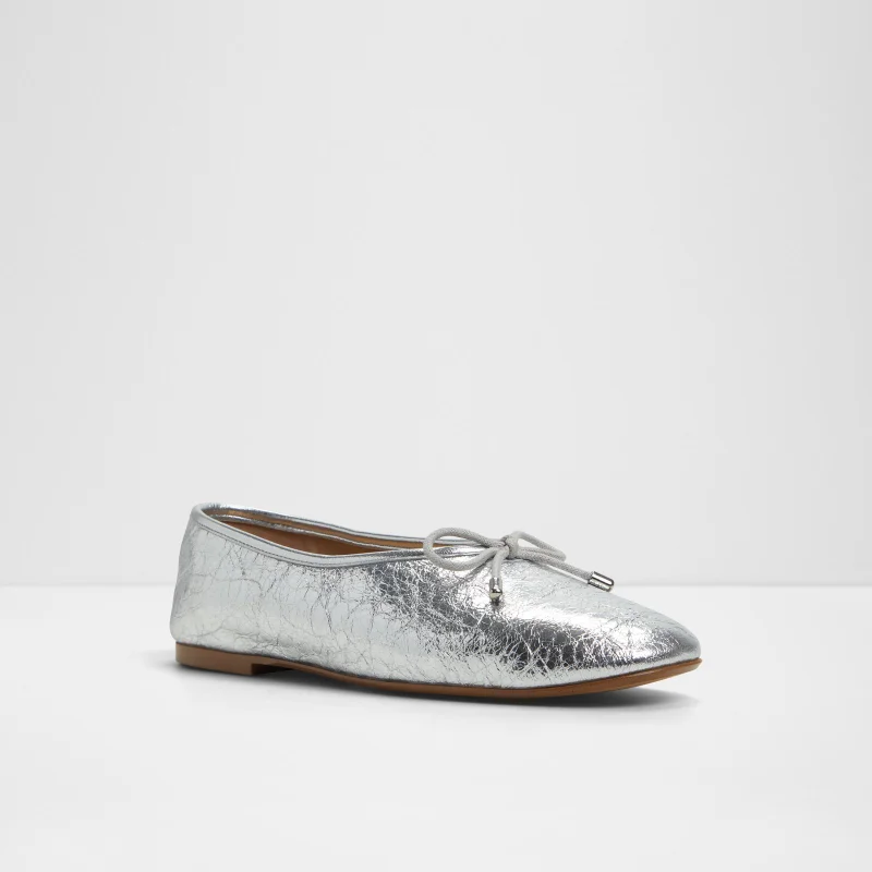 ALDO  JOSELIE Textured Bow Detail Ballerinas for Women | Best Price UAE
