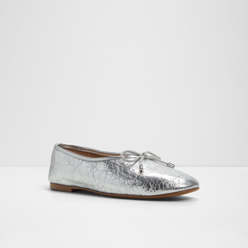 ALDO JOSELIE Textured Bow Detail Ballerinas - Image 4