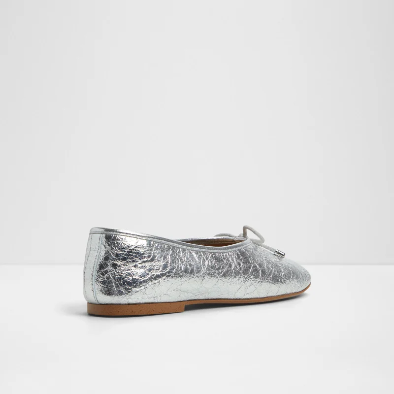 ALDO  JOSELIE Textured Bow Detail Ballerinas for Women | Best Price UAE