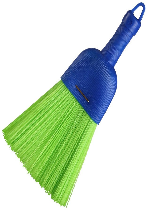 Domensi 1 Pcs Whisk Broom Poly Fiber Handheld Brush Hand Brush Outdoor Car Broom with Hang Hole for Cleaning Inddoor Porches Floors Decks Driveways Dirt Dust - Image 1