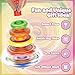 IPIDIPI TOYS Spineez Stacking Spinning Tops for Kids Set of 3 15Piece UFO Spinner Toys Easter Basket Stuffers for Kids Birthday Party Favors Goodie Bag Stuffers School Prizes for Boys Girls - Image 4