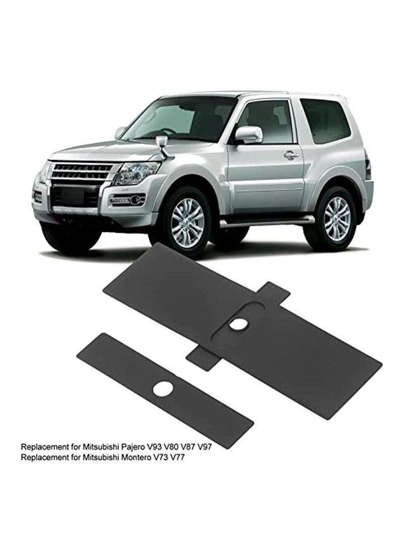 Car Panel Dust Cover 2PCs Lever Panel Trim Strip 8015A066 Replacement For Pajero V93 V80 V87 V97 - Image 4