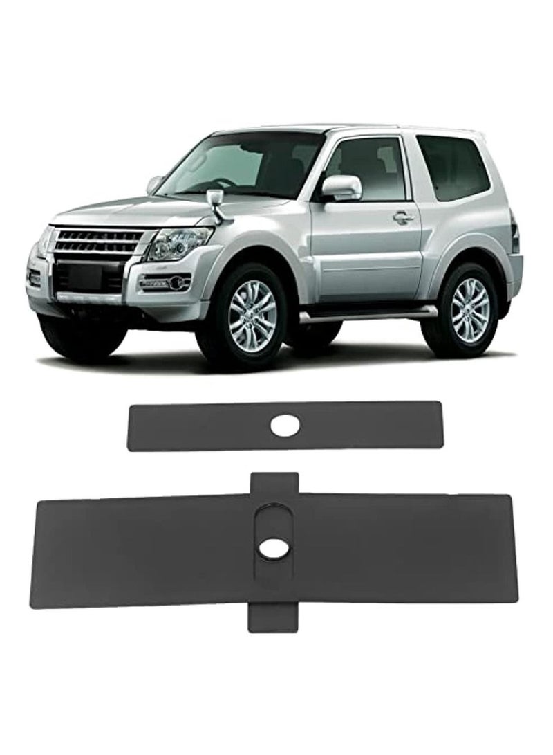 Car Panel Dust Cover 2PCs Lever Panel Trim Strip 8015A066 Replacement For Pajero V93 V80 V87 V97 - Image 2