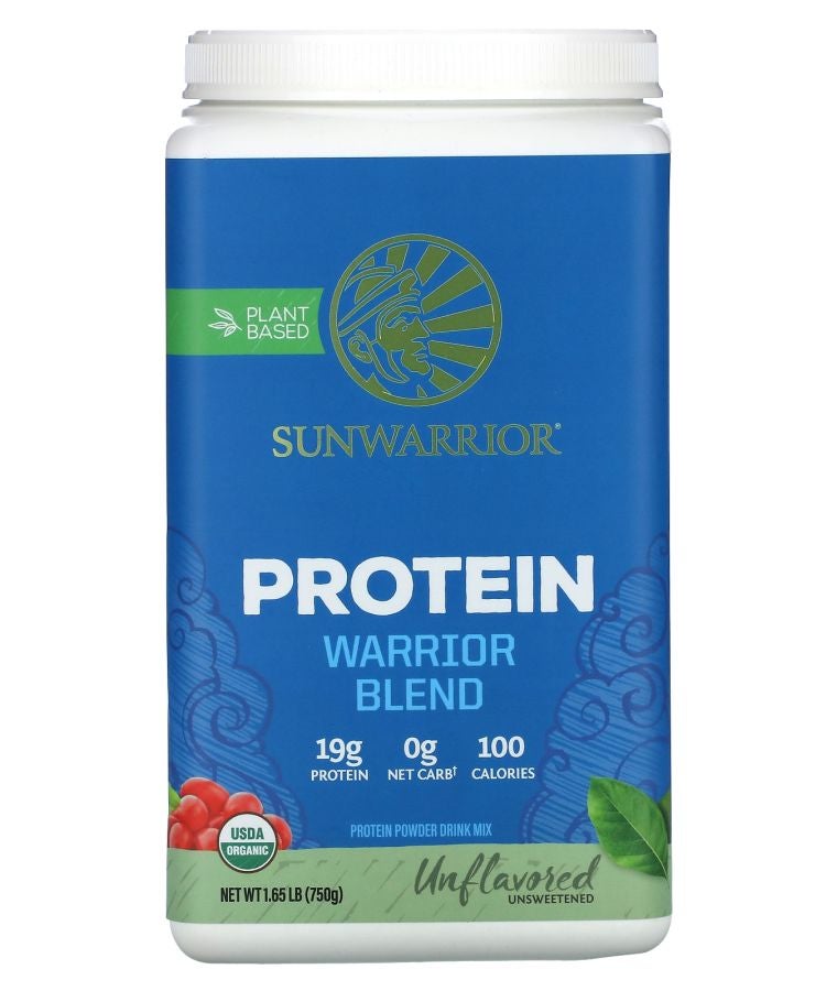 Sunwarrior Warrior Blend Protein Unflavored 1.65 lbs (750 g)