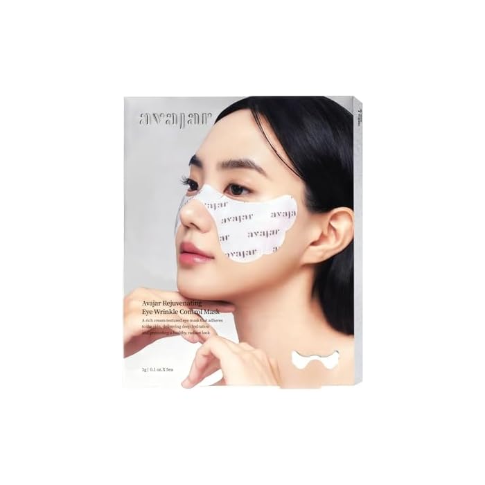 Avajar Collagen Eye Patches Premium PDRN Under Eye Patches for Wrinkles with Peptides Firming & Hydrating Korean Skincare Eye Mask for Women, 5 Sheets