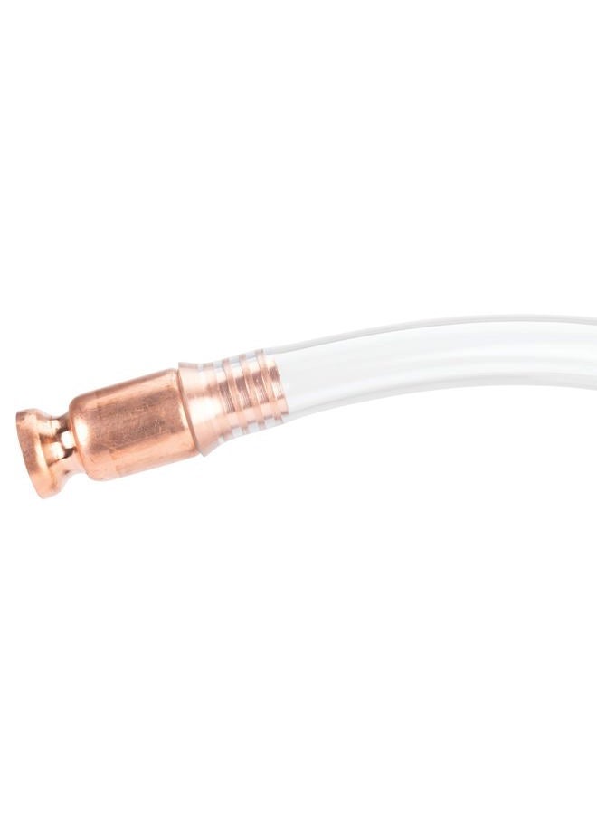 Performance Tool W54154 Food-Grade 3.5 Gpm Liquid Transfer Shaker Siphon Tube Hose, Clear Blue, 6-Foot - Image 3