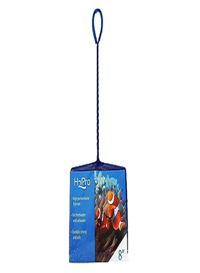 H2Pro 8" Blue High Performance Aquarium Fish Net - Image 2