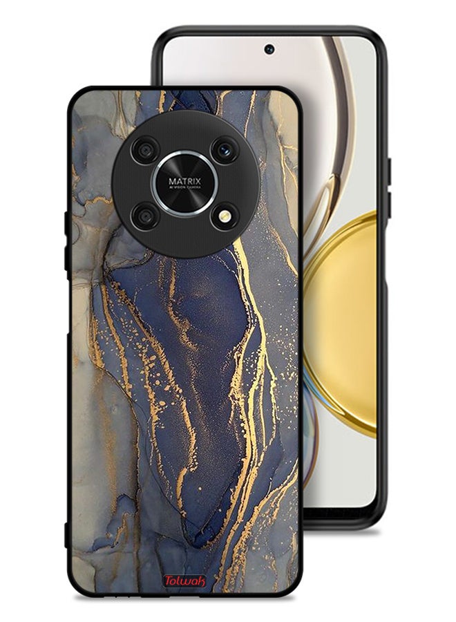 Tolwak Honor X9 5G Protective Case Cover Gliter Marble Pattern - Image 1