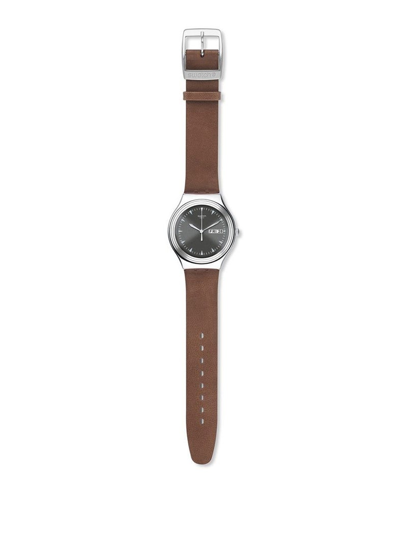 Men Pain D'Epices Quartz Movement Water Resistant Wrist Watch - 34 Mm