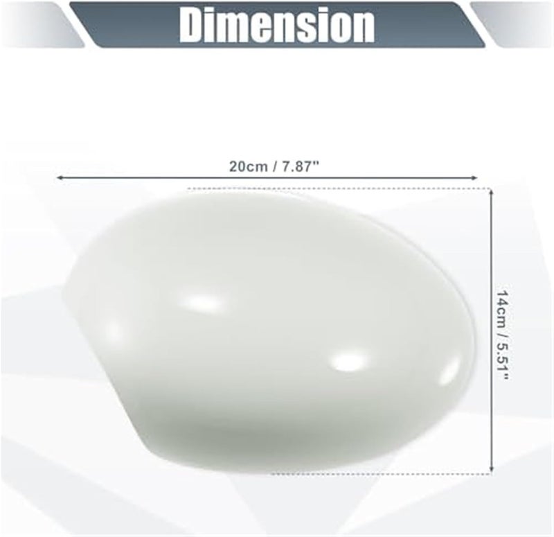 QASULER White Car Mirror Cover for BMW and MINI - Image 4