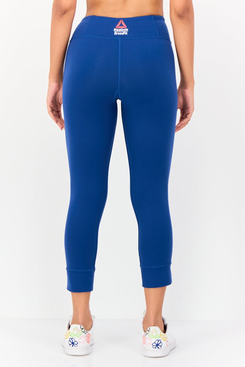 Reebok Women Sportswear Fit Training Leggings, Teal Blue - Image 3